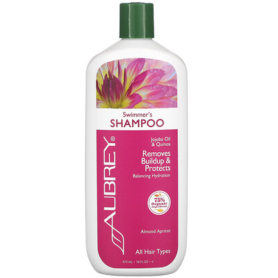 Aubrey Organics Swimmer's Shampoo, рН нейтрализатор, для всех типов волос, 16 жидких унций (473 мл)
Aubrey Organics Swimmer's Shampoo, рН нейтрализатор, для всех типов волос, 16 жидких унций (473 мл)