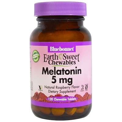 Жевательные конфеты EarthSweet, мелатонин, натуральный малиновый вкус, 5 мг, 120 жевательных таблеток
Жевательные конфеты EarthSweet, мелатонин, натуральный малиновый вкус, 5 мг, 120 жевательных таблеток