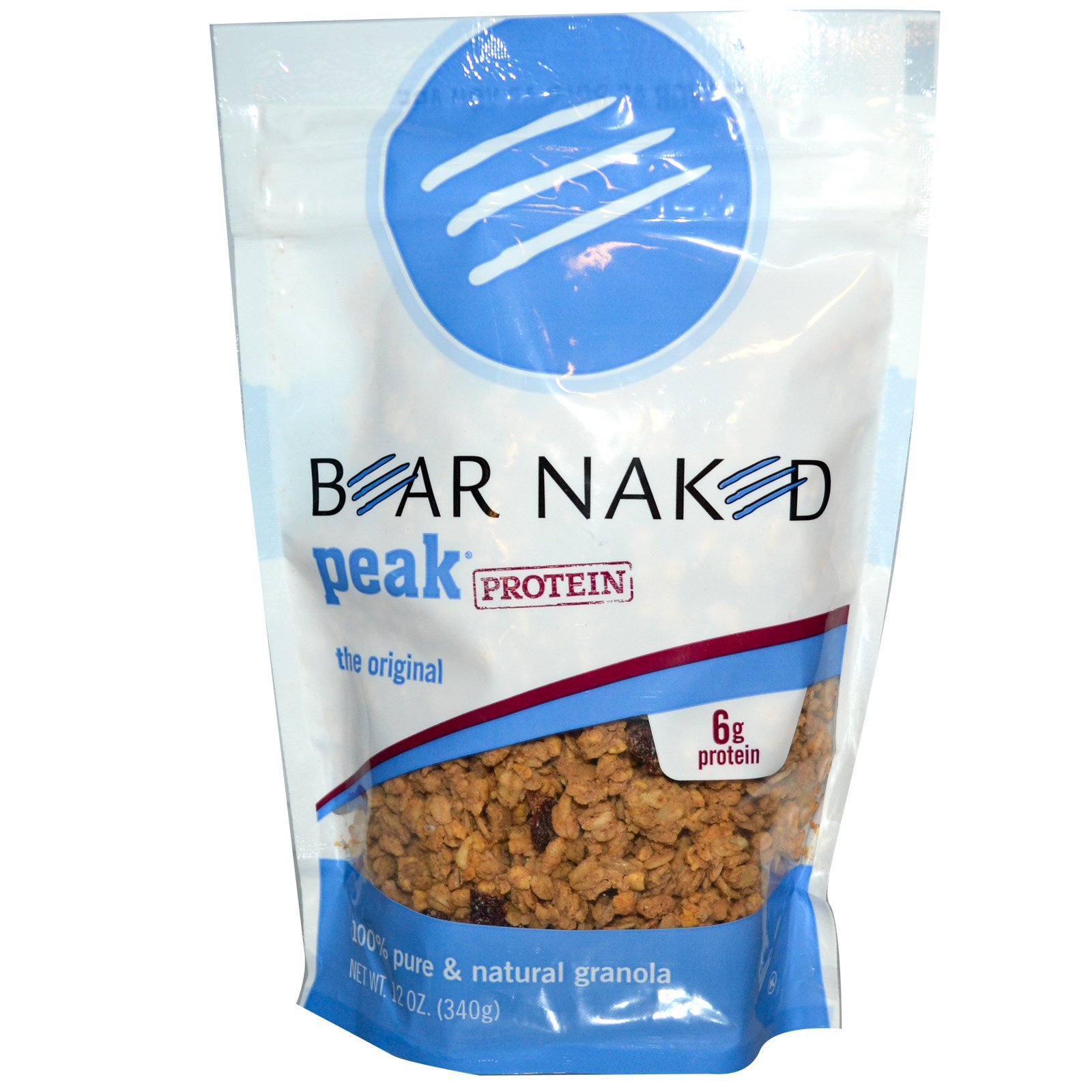 Bear Naked Peak Protein 100 Pure Natural Granola The Original 12