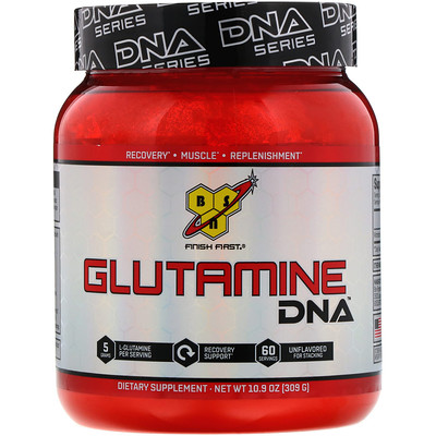 Glutamine, DNA Series, Unflavored, 10.9 oz (309 g)
Glutamine, DNA Series, Unflavored, 10.9 oz (309 g)