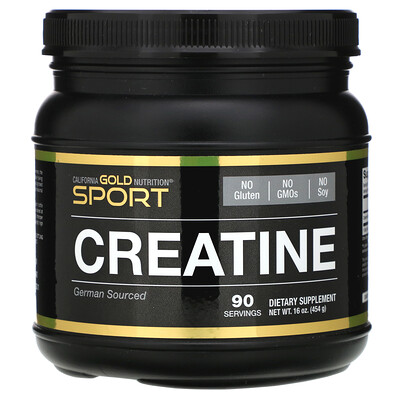 Creatine Powder, микронизированный моногидрат креатина, Creapure, без запаха, 16 унций (454 г)
Creatine Powder, микронизированный моногидрат креатина, Creapure, без запаха, 16 унций (454 г)