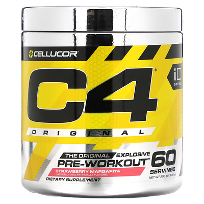 Cellucor C4 Original Explosive Pre-Workout Strawberry Margarita 13.78 oz (390 g)
Cellucor C4 Original Explosive Pre-Workout Strawberry Margarita 13.78 oz (390 g)