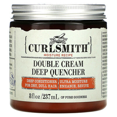 Curlsmith Двойной крем для глубокого утоления, для сухих, тусклых волос, 237 мл (8 жидк. Унций)
Curlsmith Двойной крем для глубокого утоления, для сухих, тусклых волос, 237 мл (8 жидк. Унций)