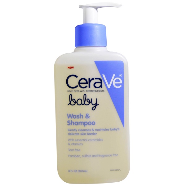 Cerave Baby Wash And Shampoo Fl Oz Ml Iherb