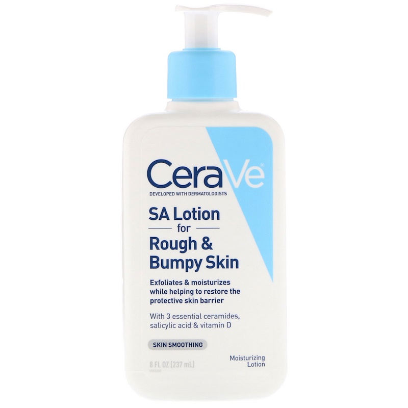 bumpy skin,bumpybus cerave sa lotion for rough bumpy skin 8 fl oz(237 ml)