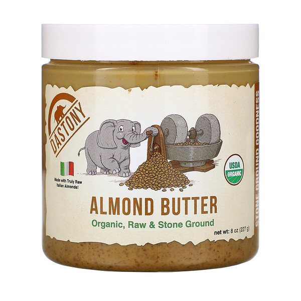 Dastony Organic Almond Butter 8 Oz 227 G IHerb