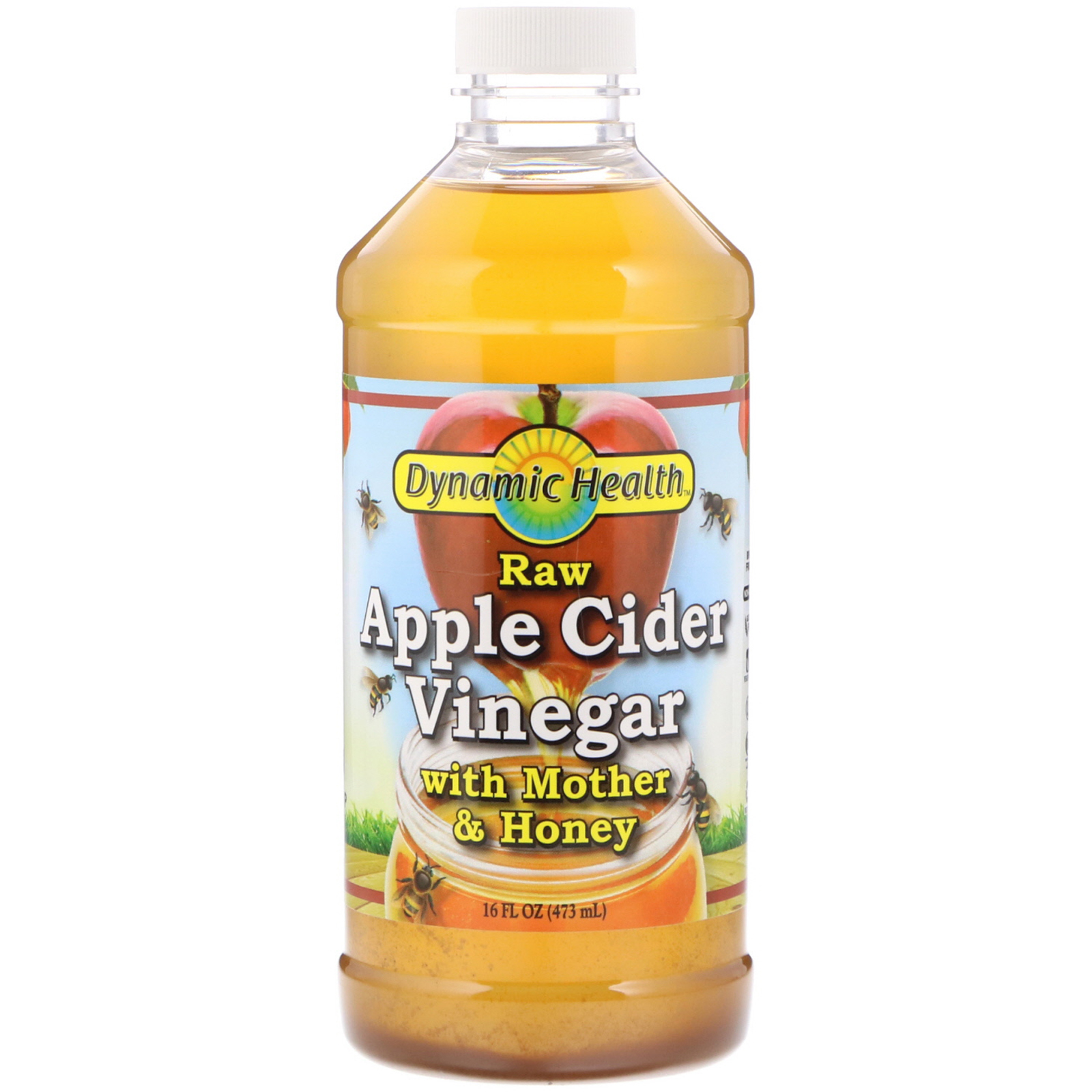 Dynamic Health Laboratories Raw Apple Cider Vinegar With Mother