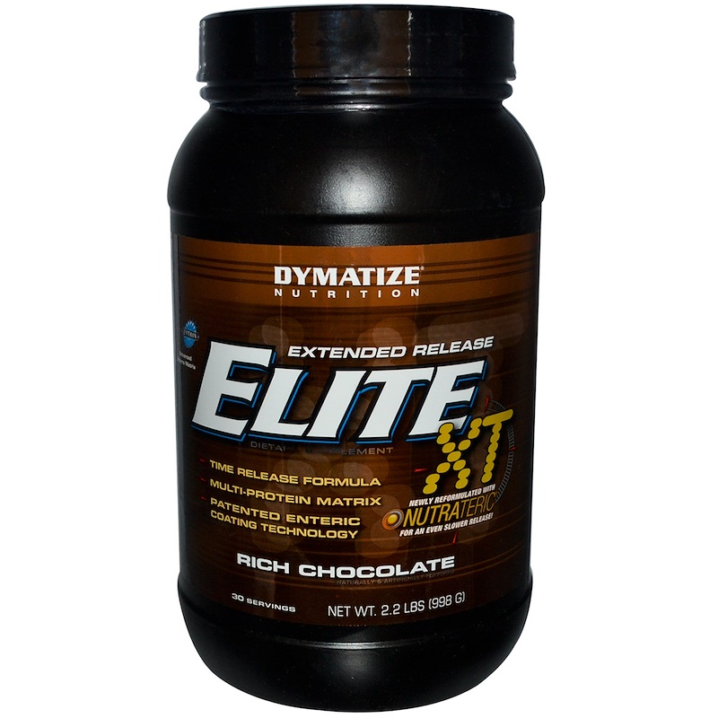 Dymatize Nutrition Elite XT Extended Release Rich Chocolate 2 2 Lbs