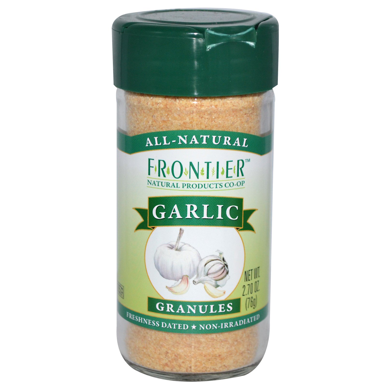 Frontier Natural Products Garlic Granules Oz G Iherb