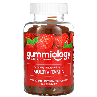 Gummiology мультивитамины для взрослых в жевательных таблетках, с натуральным вкусом малины, 100 вегетарианских жевательных таблеток
Gummiology мультивитамины для взрослых в жевательных таблетках, с натуральным вкусом малины, 100 вегетарианских жевательных таблеток