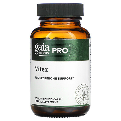 Gaia Herbs Professional Solutions Pro Vitex Progesterone Support 60 Liquid Phyto-Caps
Gaia Herbs Professional Solutions Pro Vitex Progesterone Support 60 Liquid Phyto-Caps