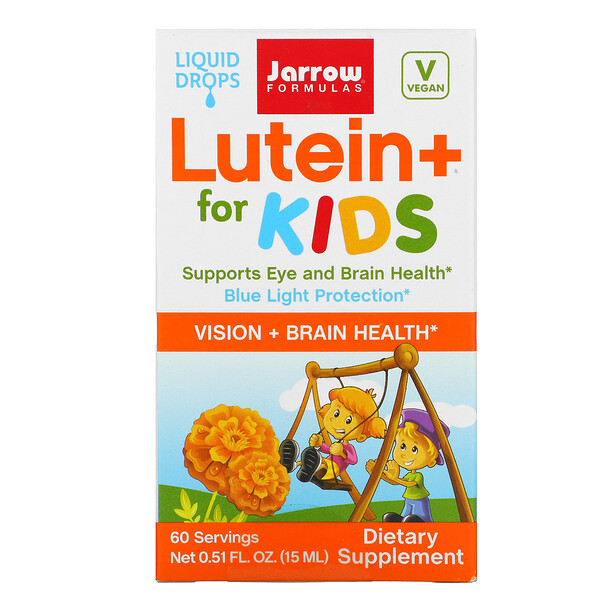 Jarrow Formulas, Lutein+ for Kids, 0.51 fl oz (15 ml)