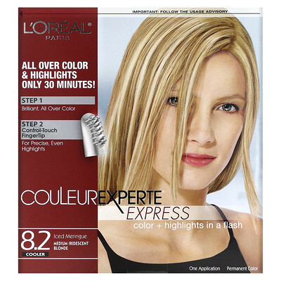 L'Oréal Couleur Experte Express краска для волос с эффектом выгоревших прядей оттенок 8.2 «Сияющий блонд» на 1 применение
L'Oréal Couleur Experte Express краска для волос с эффектом выгоревших прядей оттенок 8.2 «Сияющий блонд» на 1 применение
