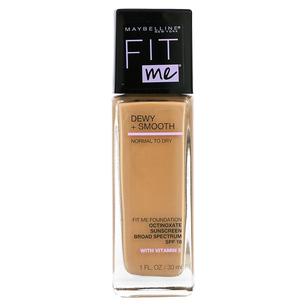 Maybelline Fit Me Dewy Smooth Foundation 125 Nude Beige 1 Fl Oz