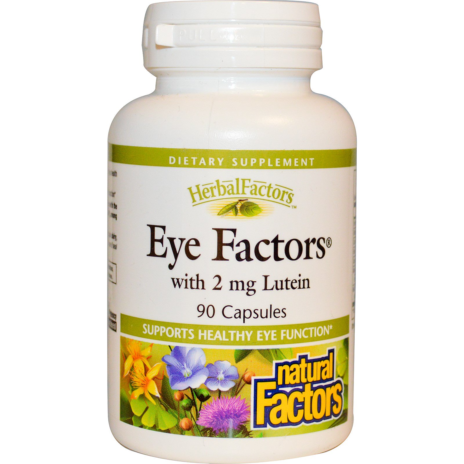 Natural Factors Eye Factors With Mg Lutein Capsules Iherb