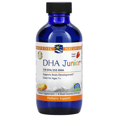 Nordic Naturals ДГК для детей, для детей старше 1 года, клубника, 119 мл (4 жидк. унции)
Nordic Naturals ДГК для детей, для детей старше 1 года, клубника, 119 мл (4 жидк. унции)