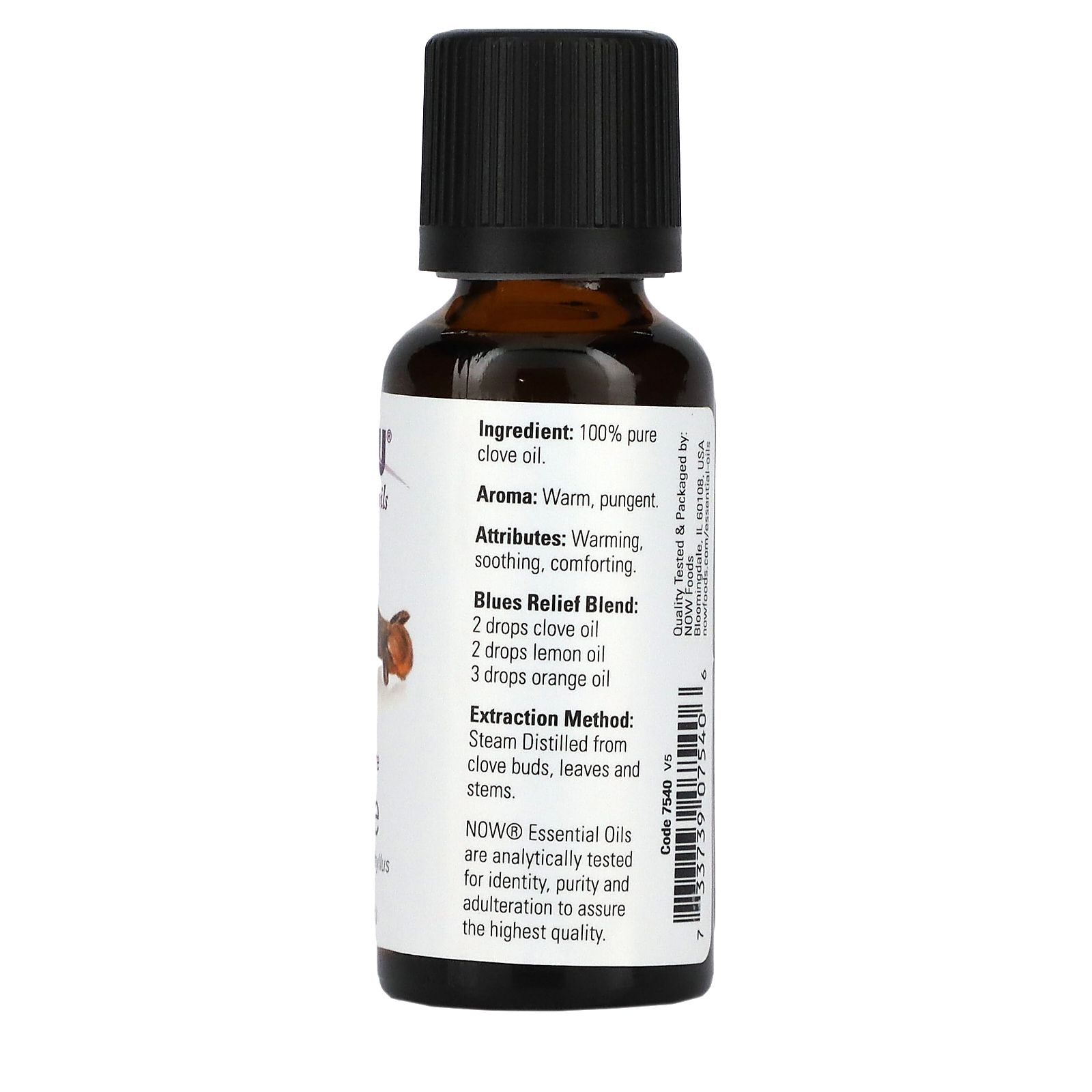 Now Foods Essential Oils Clove Fl Oz Ml