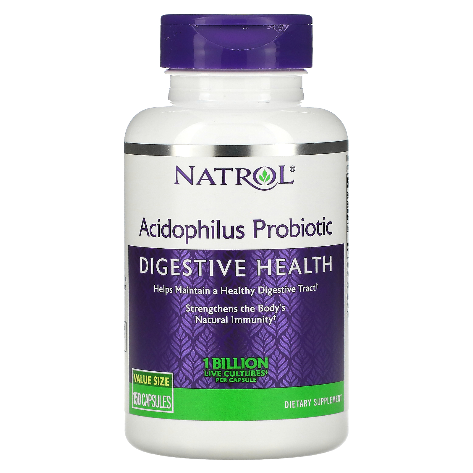 Natrol Acidophilus Probiotic 1 Billion 150 Capsules