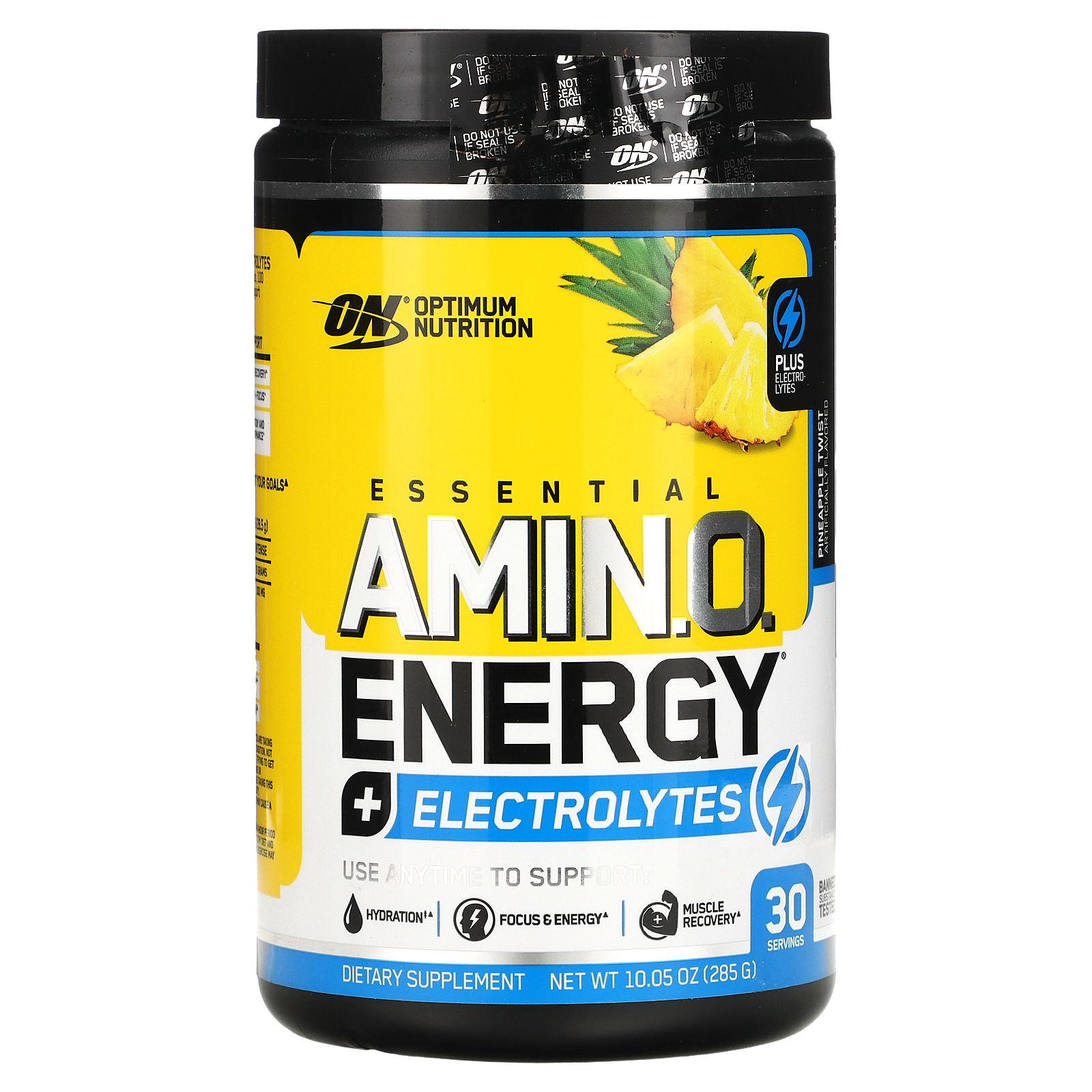 Optimum Nutrition Essential Amin O Energy Electrolytes Pineapple