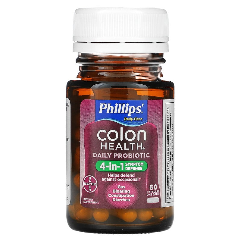 Phillips Colon Health Daily Probiotic 60 Capsules