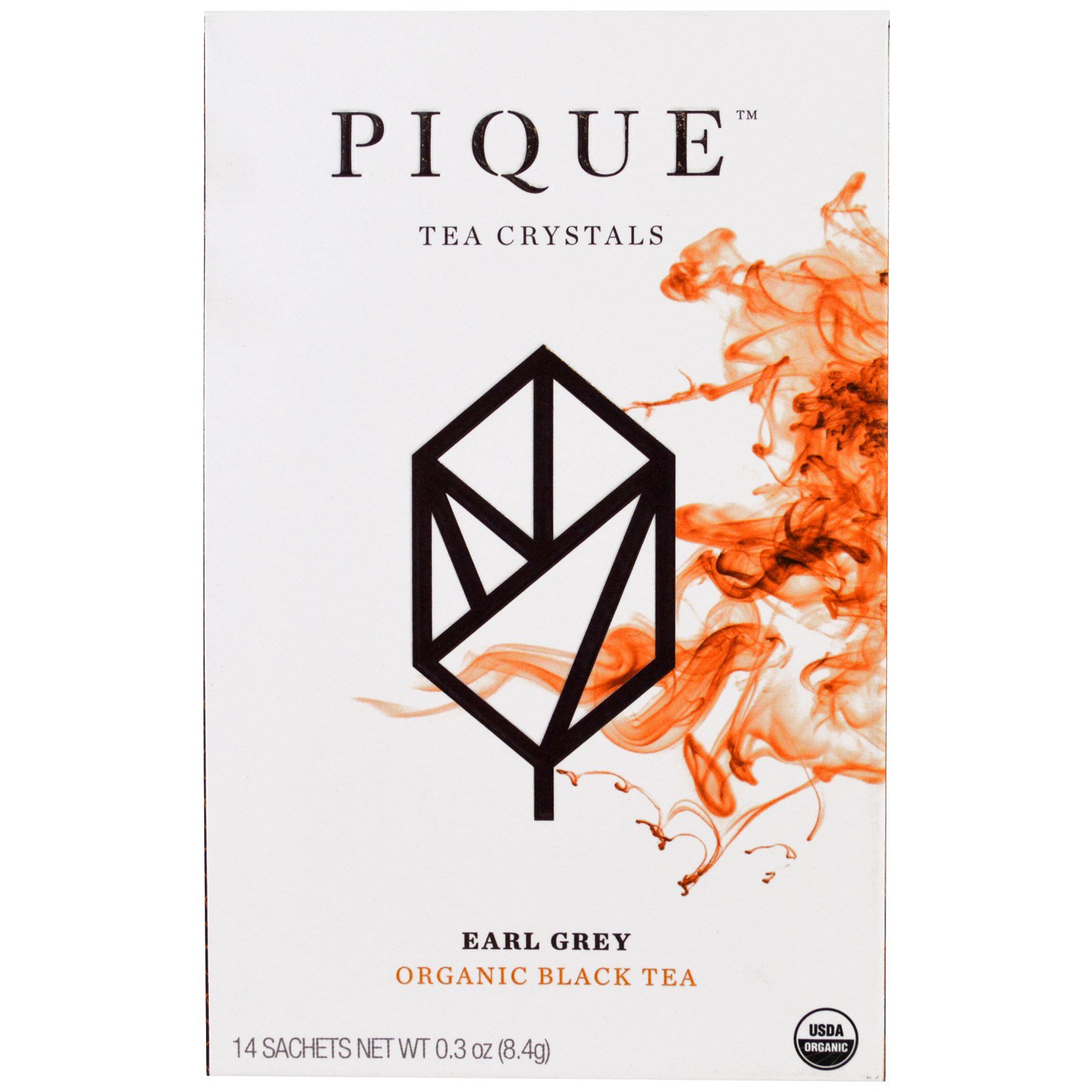 pique tea, 伯爵茶,有機紅茶,14 小袋,0.3 盎司(8.