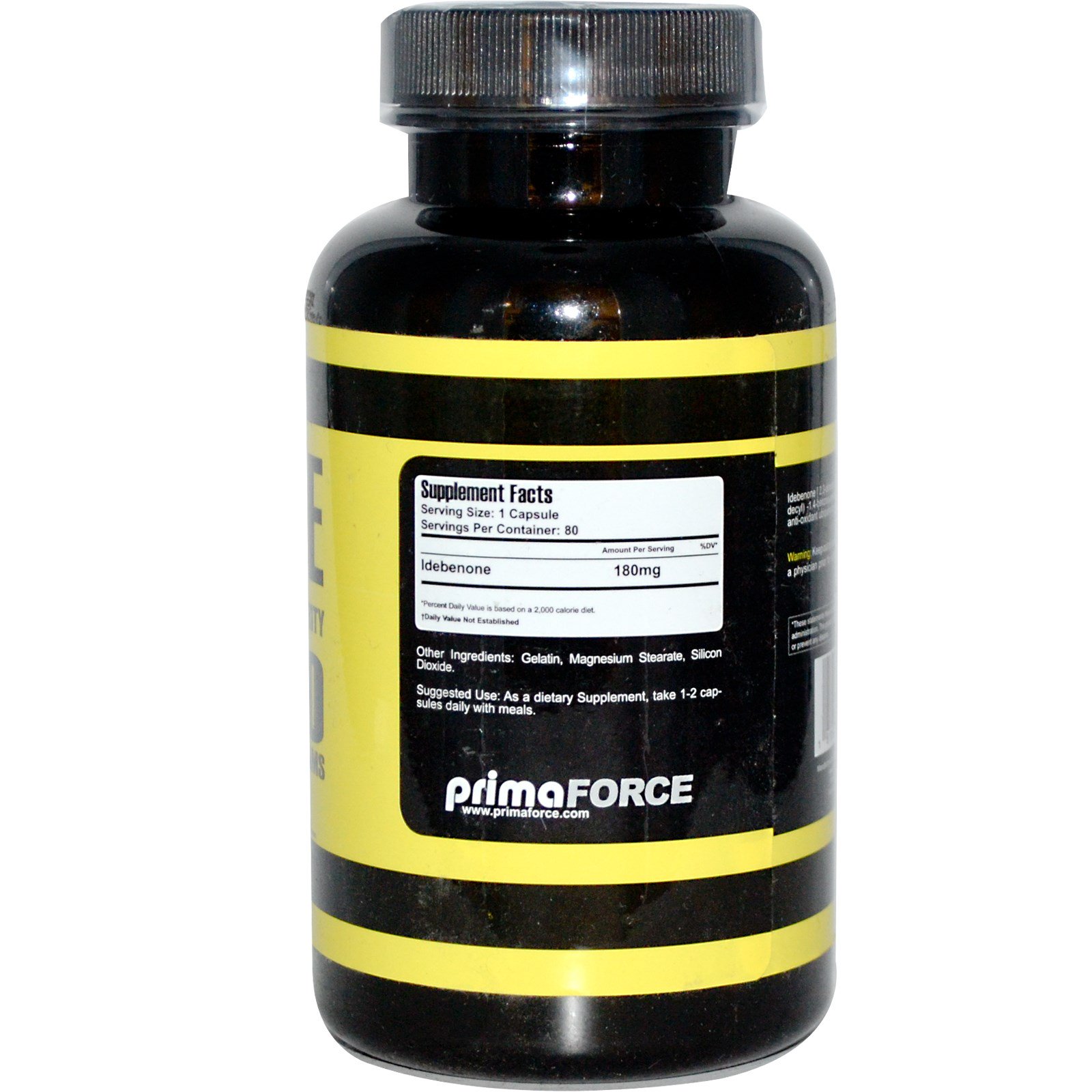 Primaforce Idebenone Mg Capsules Iherb