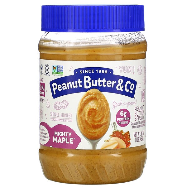 Peanut Butter & Co., арахисовая паста, со вкусом кленового сиропа, 454 г (16 унций)