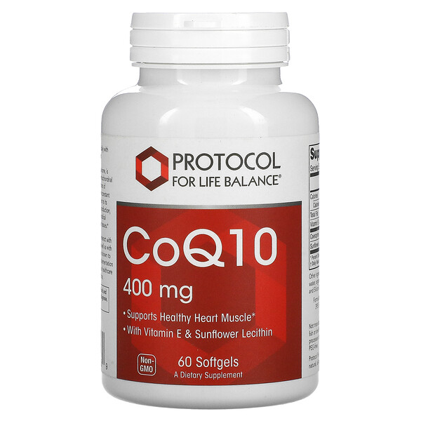 Protocol For Life Balance Coq Mg Softgels