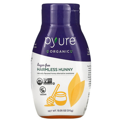 Pyure Organic Harmless Hunny, Sugar Free Honey Alternative Sweetener, 13.05 oz (370 g)
Pyure Organic Harmless Hunny, Sugar Free Honey Alternative Sweetener, 13.05 oz (370 g)