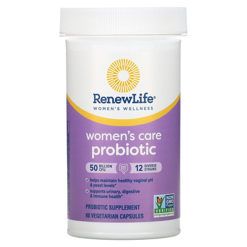 Renew Life Women S Care Probiotic Billion Cfu Vegetarian Capsules