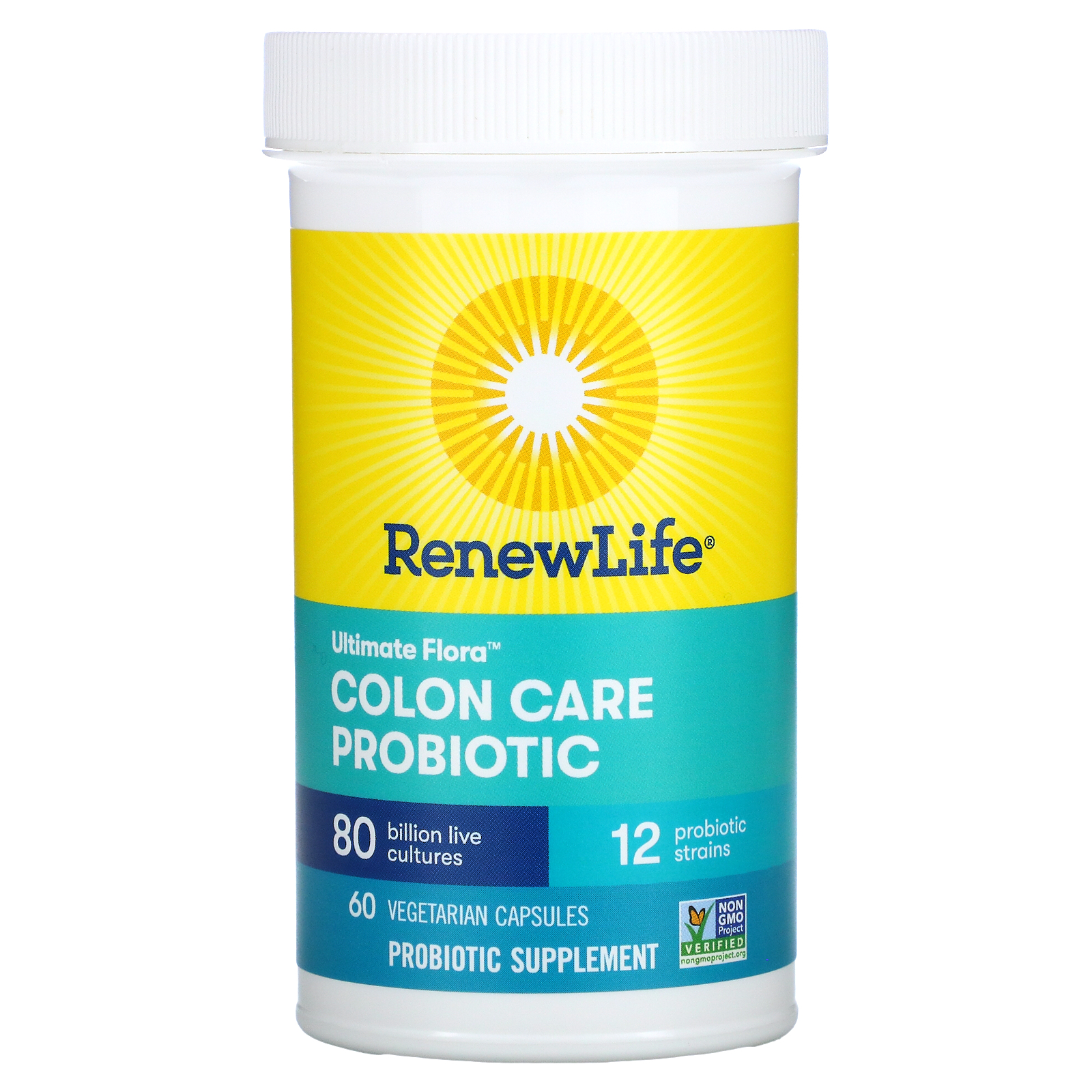 Renew Life Ultimate Flora Colon Care Probiotic Billion Cfu