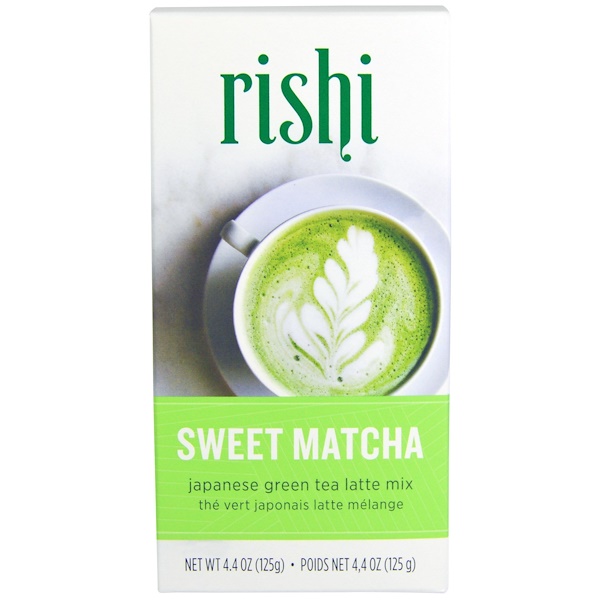 Rishi Tea, Смесь из японского зеленого чая и латте, сладкий матча, 125 г (4,4 унции)