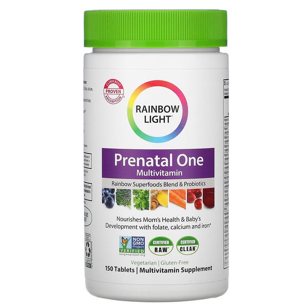 Rainbow Light, Prenatal One, 150 таблеток