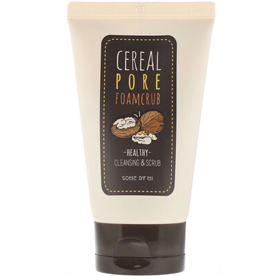 Some By Mi Cereal Pore Foamcrub, пенка-скраб для лица, очищение и отшелушивание, 100 мл
Some By Mi Cereal Pore Foamcrub, пенка-скраб для лица, очищение и отшелушивание, 100 мл