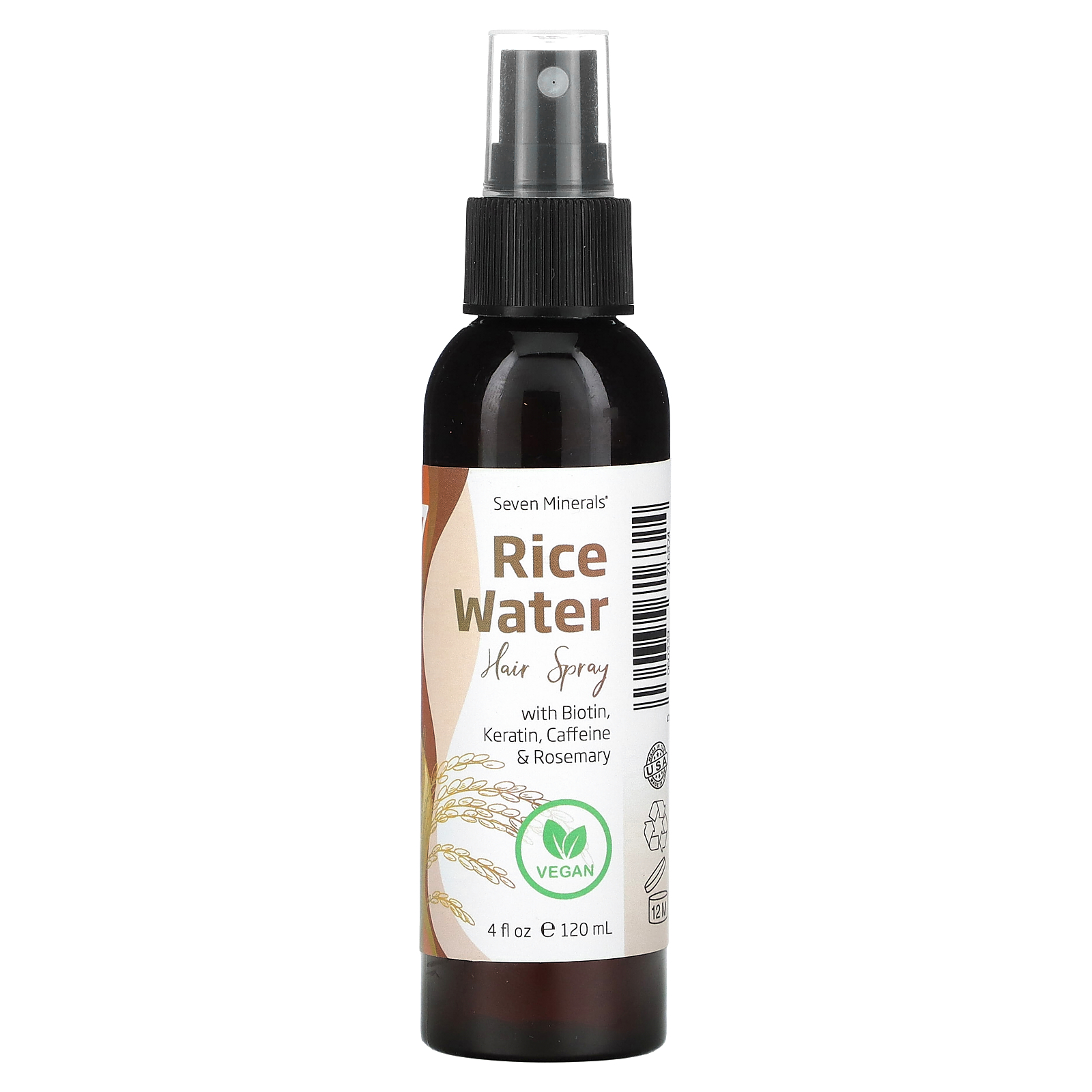 Seven Minerals Rice Water Hair Spray Fl Oz Ml