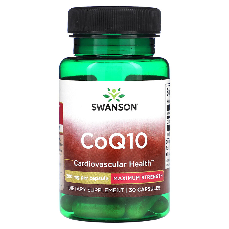 Swanson Coq Maximum Strength Mg Capsules