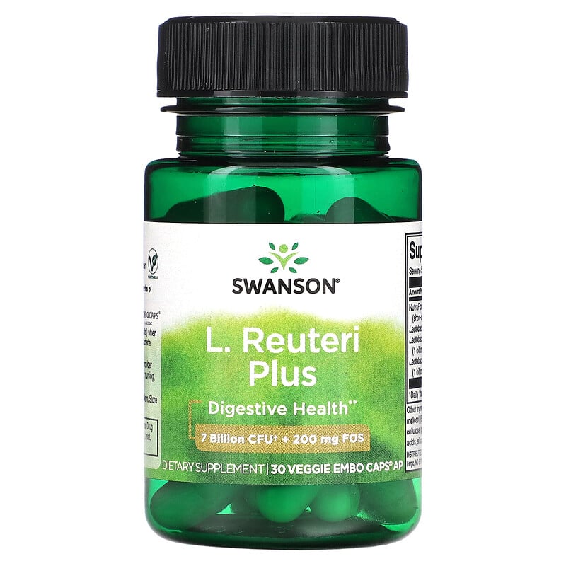 Swanson L Reuteri Plus30 粒素食 EMBO Caps AP 膠囊