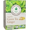 Traditional Medicinals Green Teas Organic Green Tea Ginger