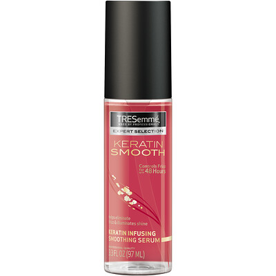 Tresemme Keratin Smooth, сыворотка для придания блеска с маруловым маслом, 97 мл (3,3 жидк. унции)
Tresemme Keratin Smooth, сыворотка для придания блеска с маруловым маслом, 97 мл (3,3 жидк. унции)