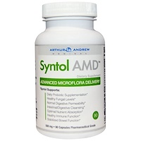 Syntol AMD, усовершенствованная доставка микрофлоры, 500 мг, 90 капсул - изображение