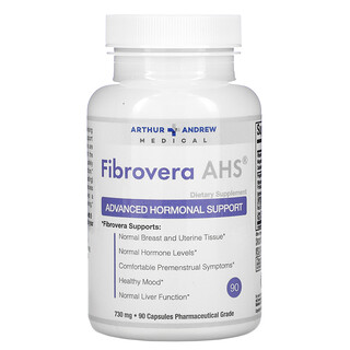 Arthur Andrew Medical, FibroVera AHS, Advanced Hormonal Support, 730 mg, 90 Capsules
