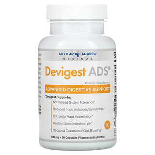 Arthur Andrew Medical, Devigest, Advanced Digestive Support, 90 capsules
