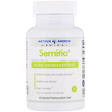 Отзывы о Arthur Andrew Medical, Serretia, чистая серрапептаза, 30 капсул