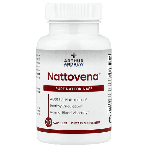 Arthur Andrew Medical Nattovena®, Pure Nattokinase, 4,000 FUs, 30 Capsules