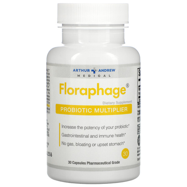 Floraphage, Probiotic Multiplier, 30 Capsules