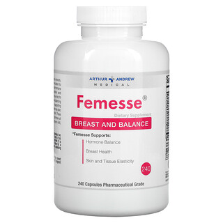 Arthur Andrew Medical, Femesse, для груди и гормонального баланса, 240 капсул