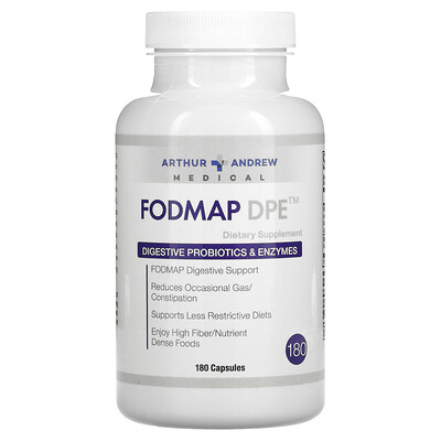 

Arthur Andrew Medical, FODMAP DPE, 180 Capsules