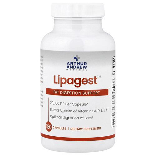 Arthur Andrew Medical Lipagest™, 180 Capsules