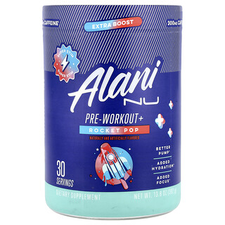 Alani Nu, Pre-Workout+, Rocket Pop, 13.8 oz (392 g)