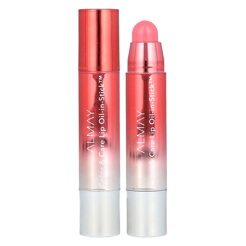 Almay, Color & Care Lip Oil-in-Stick, Lippenöl-in-Stick, 140 Cake Way, 2,5 g (0,09 oz.)